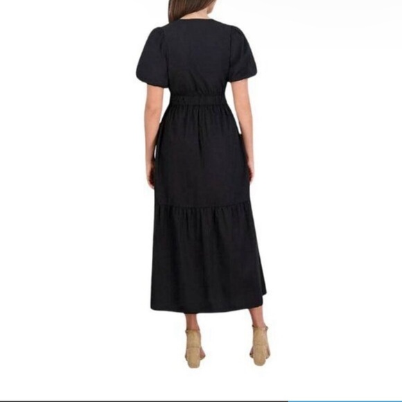 NWT French Connection Ladies Puff Sleeve Maxi Dress - Picture 3 of 4